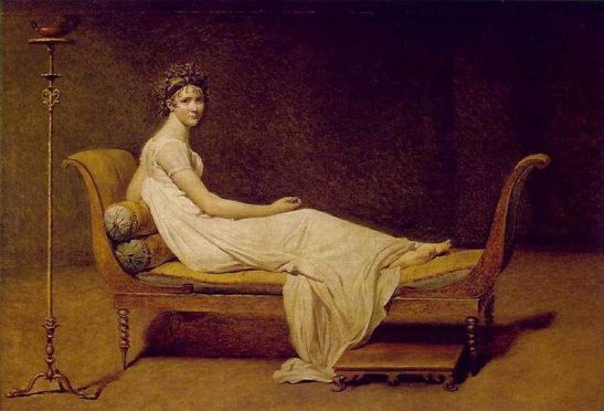 Madame Recamier, 1800